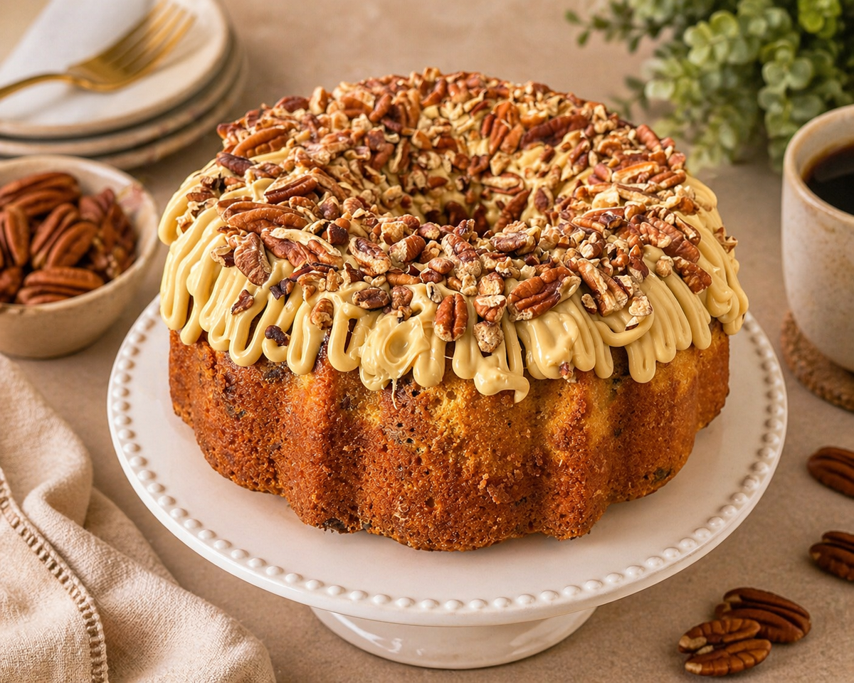 Butter Pecan Pound Cake - JoCakes By Josephine