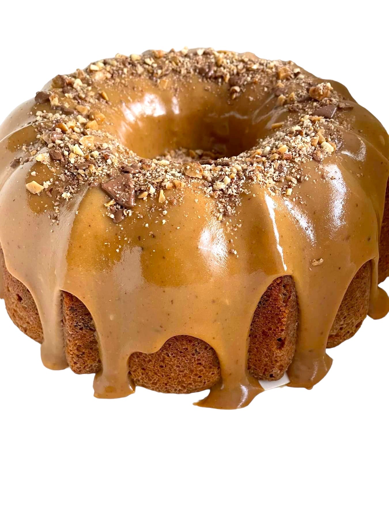 Brown Sugar Pound Cake with Caramel Glaze - JoCakes