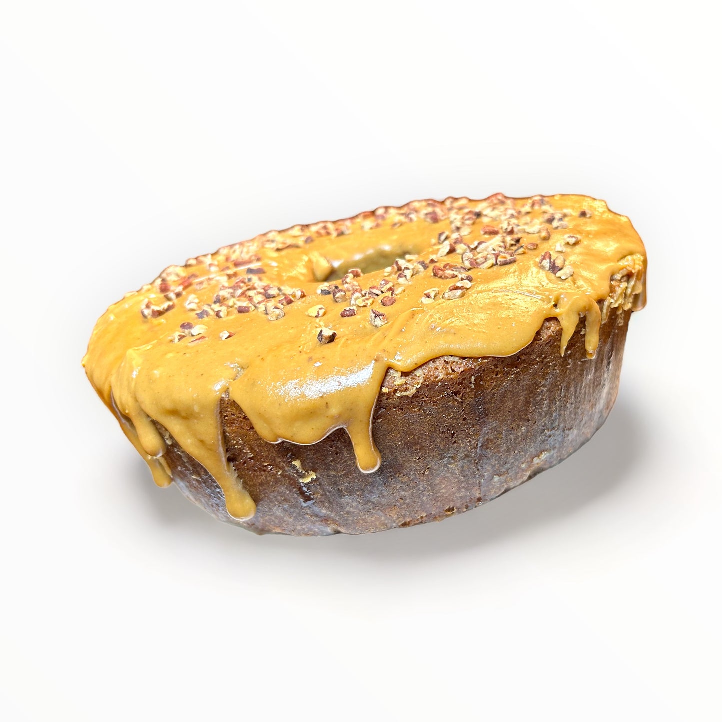 Brown Sugar Pound Cake with Caramel Glaze - JoCakes