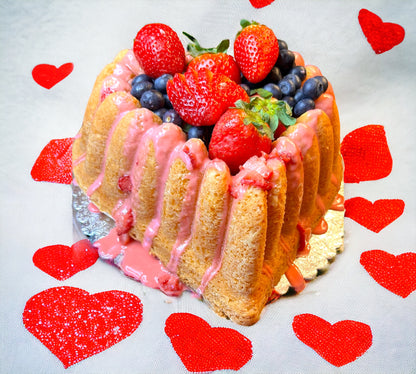 Strawberry Pound Cake - JoCakes By Josephine 