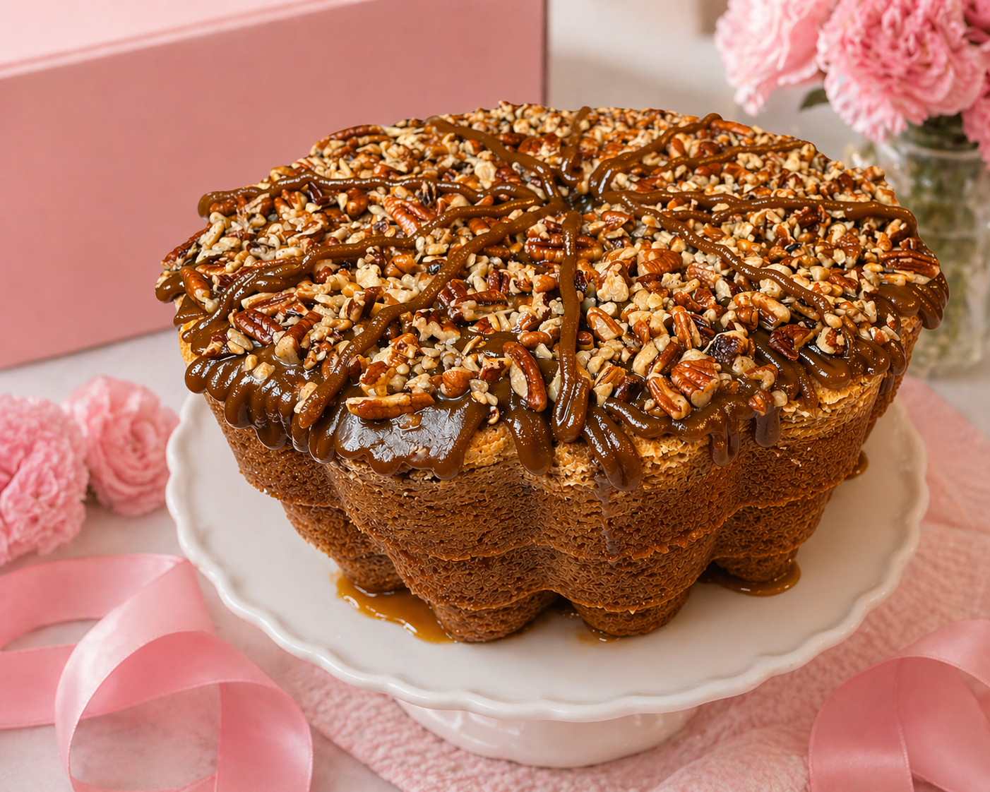 Caramel Butter Pecan Crunch - JoCakes By Josephine 