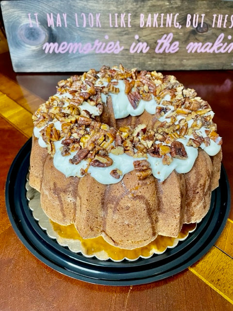 Butter Pecan Pound Cake - JoCakes By Josephine 